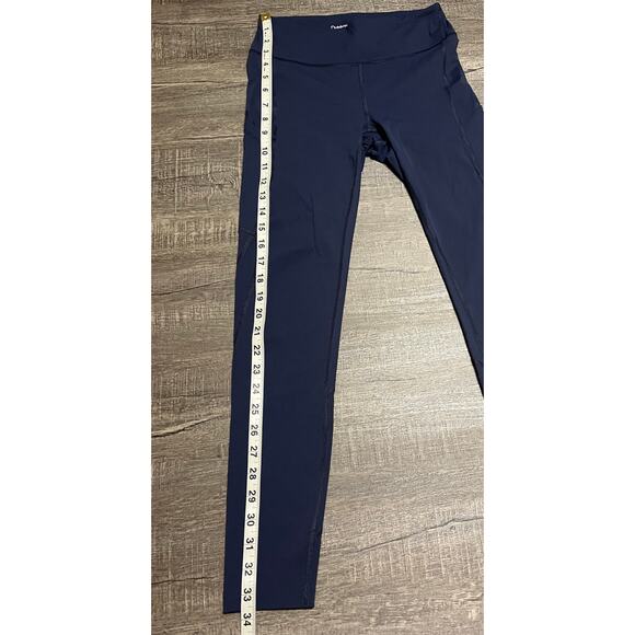 Outdoor Voices FreeForm Contour Legging with Pockets, Navy Blue, Size S - Picture 8 of 9